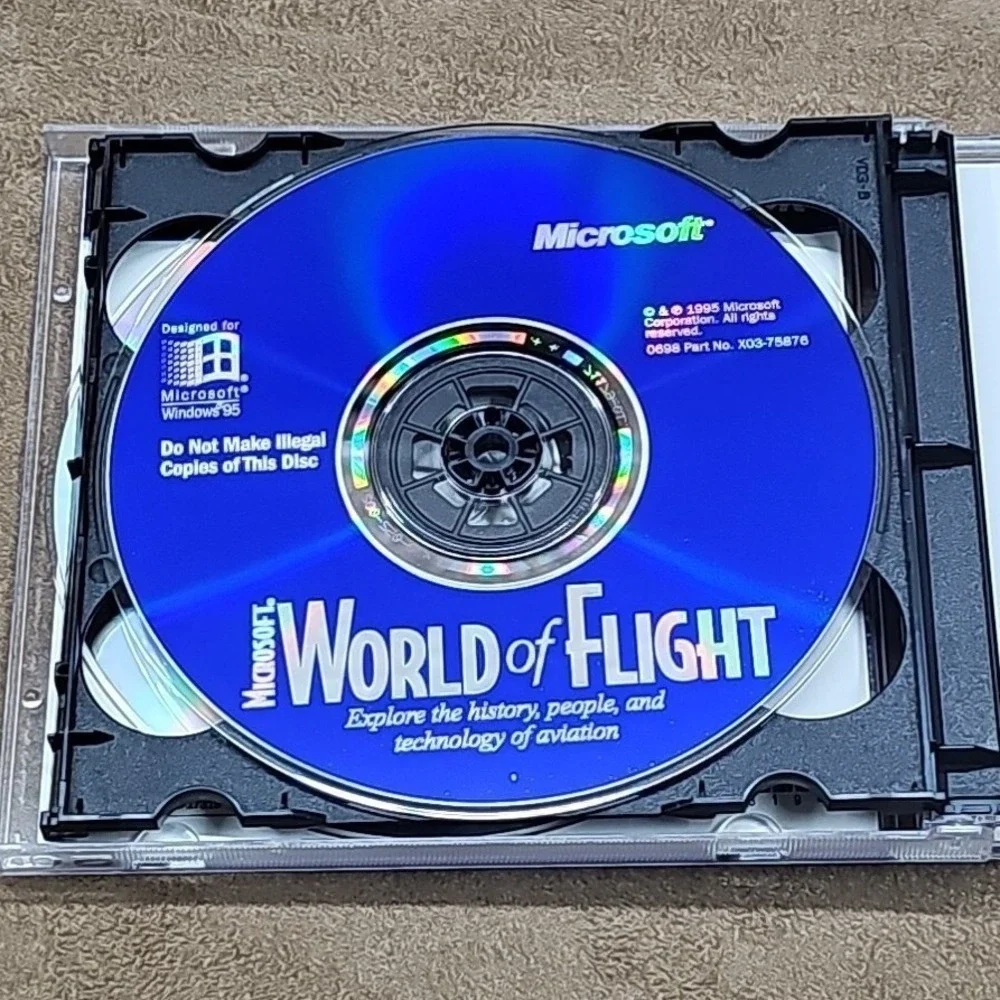 Microsoft Flight Simulator 98 PC Big Box Windows 95 NT Vintage Aviation‎ Sim